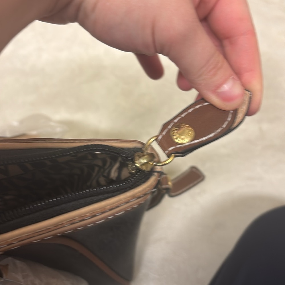 NEW black and tan purse - Picture 7 of 7